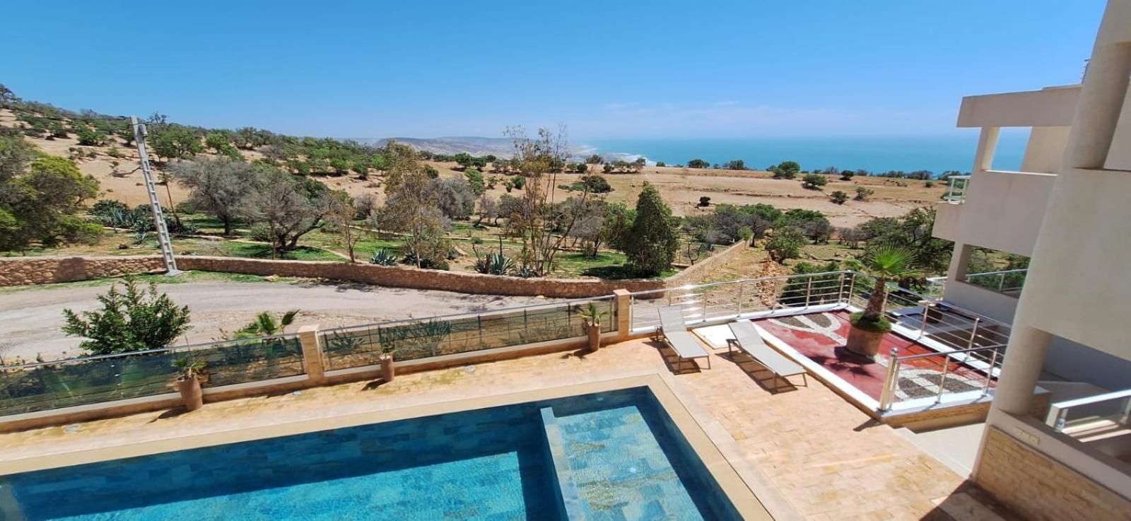 Duplex Taghazout Ocean With Pool & Fitness Apartment Exterior foto